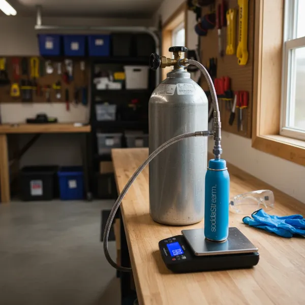 How to Safely Refill Your SodaStream CO2 Cylinders at Home for Endless Bubbles